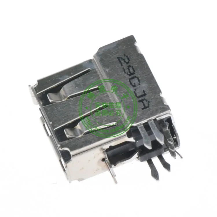 

Authentic FOXCONN USB 90 degree bend feet short body crimping copper shell model : ub9112c-c04-4f
