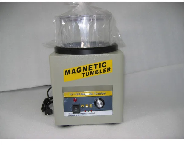 

KT185 Magnetic Tumbler 18cm Jewelry Polisher Super Finishing Brand new RH