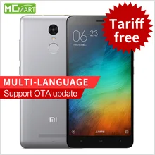 Original Xiaomi Redmi Note 3 Pro Prime Note3 5 5 fingerprint ID smartphone MIUI7 Snapdragon 650