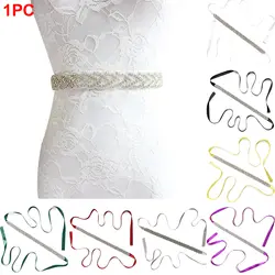 Женский пояс со стразами ручной работы аксессуары перекрестное платье украшение свадебный пояс для платьев нарядная лента Свадьба со