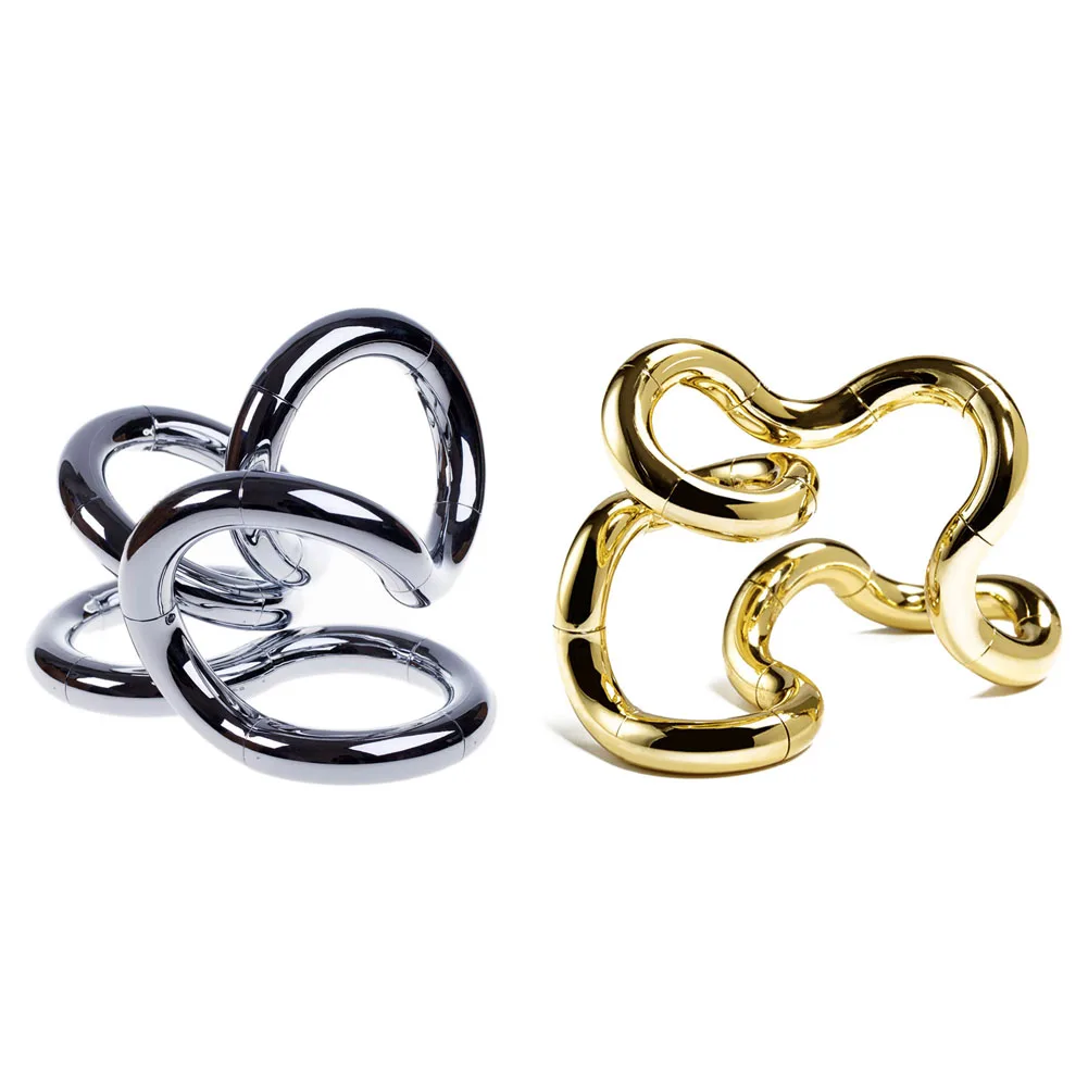 

Tangle Twist Adult Decompression Toys Metal Color Child  Rope Pendant Plastic Anti Stress Toy Vent Wind Release Stress Toy