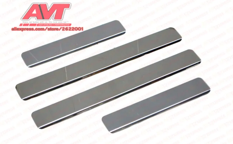 

Door sills for Lada Largus 2012-2018 pad car styling decoration protection strip sills trim stainless steel protection accessori