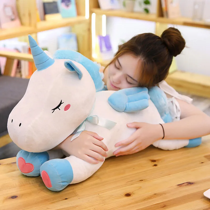MIAOOWA 1PC Cartoon Lovely Unicorn Animal Doll Plush Stuffed Soft Pillow Cute Uuicorn Horse Doll Toy Children Baby Birthday Gift MIAOOWA 1PC Cartoon Lovely Unicorn Animal Doll Plush Stuffed Soft Pillow Cute Uuicorn Horse Doll Toy Children Baby Birthday Gift