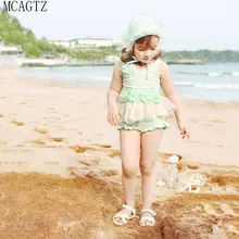 Детский купальный костюм для девочек 2 предмета детский купальник с рюшами хвостом русалки для детей бикини для маленьких девочек для девочек купальные костюмы