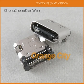 

Charging Port Socket Replacement Charging Port Power Connector TV Type-C Charger Socket for Nintendo Switch NS Console