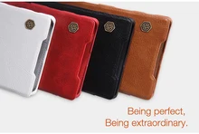 Nillkin QIN Series Leather Case For Sony Xperia Z5 Premium Luxury Brand Use Fine Leather 360 Degree Protection+ Retaild Package