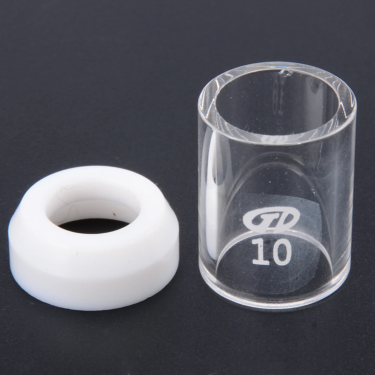 9pcs/Set TIG Welding Torch Accessories Kit Gas Lens Glass Cup Stubby Collet Kit For WP-17/18/26 1/16''