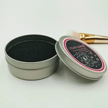 Кисти для макияжа очиститель губка для удаления Цвет от кисти для век Губка Инструмент Очиститель Quick Цвет Off макияж щетки пылесоса