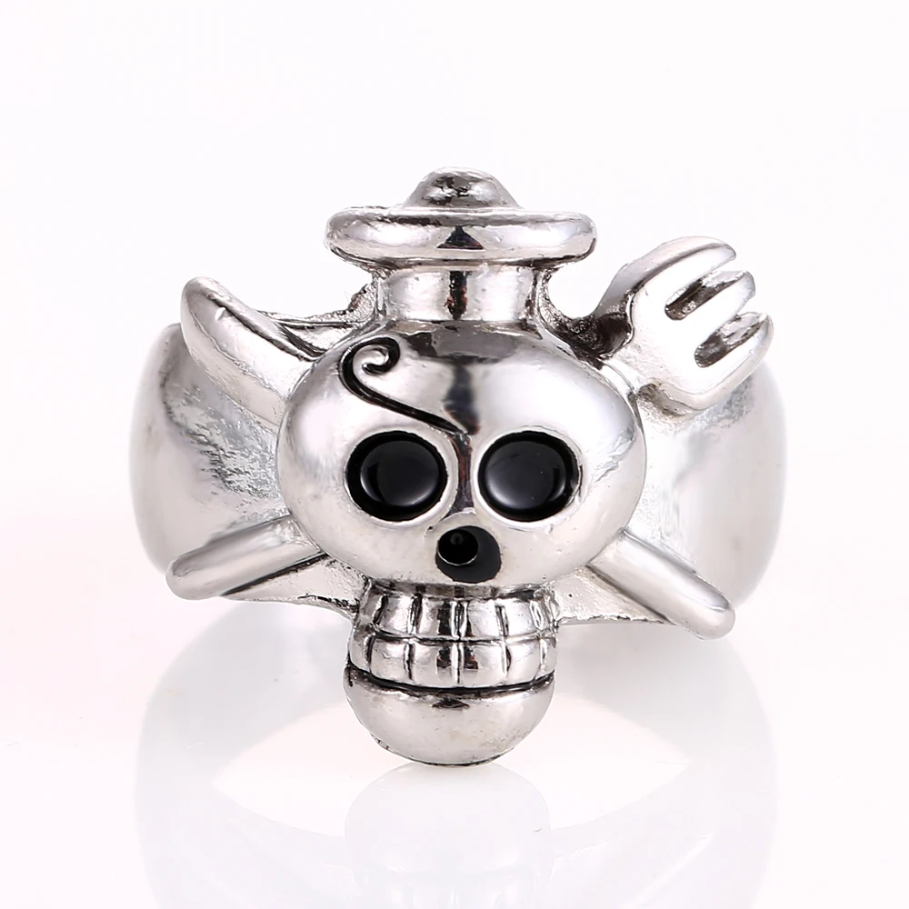 New Arrival Anime One Piece Cosplay Accessories Size 8 9 Ring men