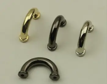

50pcs/lot Inner diameter 1.5 cm Upscale female bag commonly used metal arch bridge decorative Hardware accessories