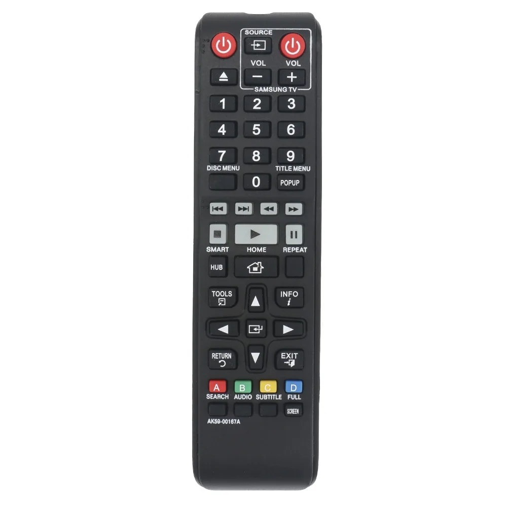 

New Remote Control AK59-00167A for Samsung Blu-ray BD-J6300 BD-F7500 BD-J7500 BD-F6500 BD-F7500 BD-H6500 BD-C7900 BD-C5500 RTA