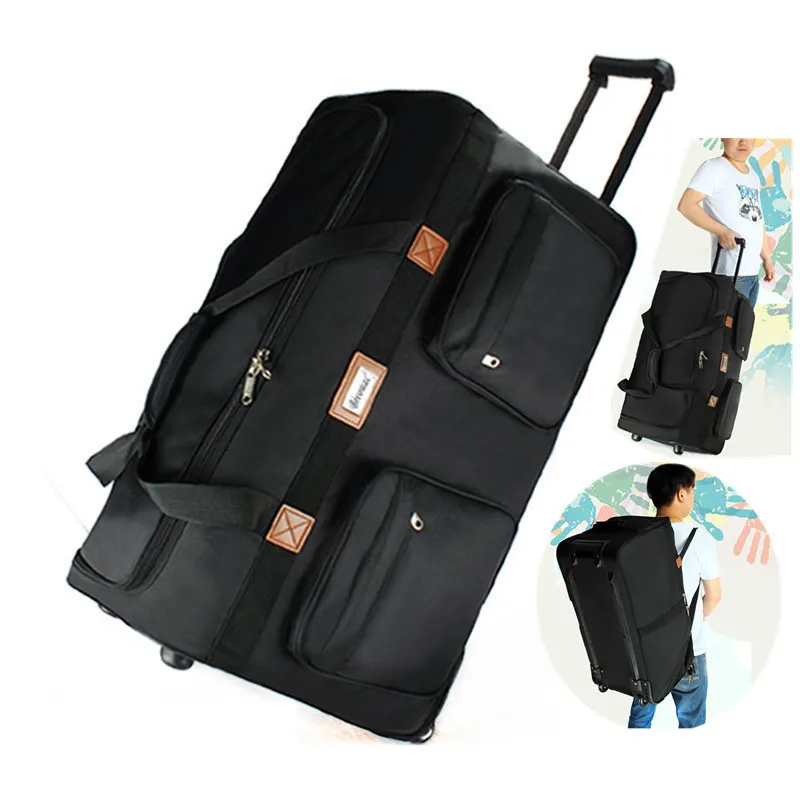 Оксфорд Airline check-in Bag, стильный и удобный чехол на колесиках, универсальный посадочный ящик, 28 "чемодан с выдвижной ручкой, 32" Дорожная сумка