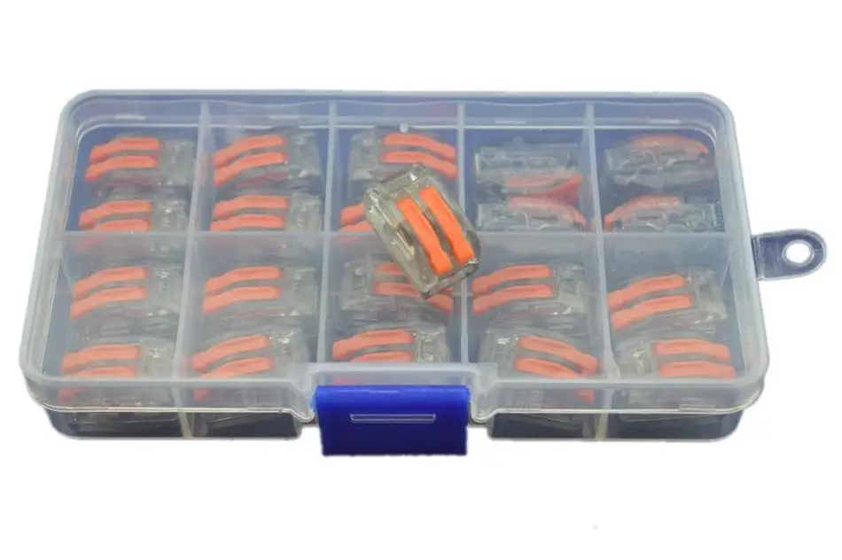 20pcs Transparent Universal Compact Fast Wire Wiring