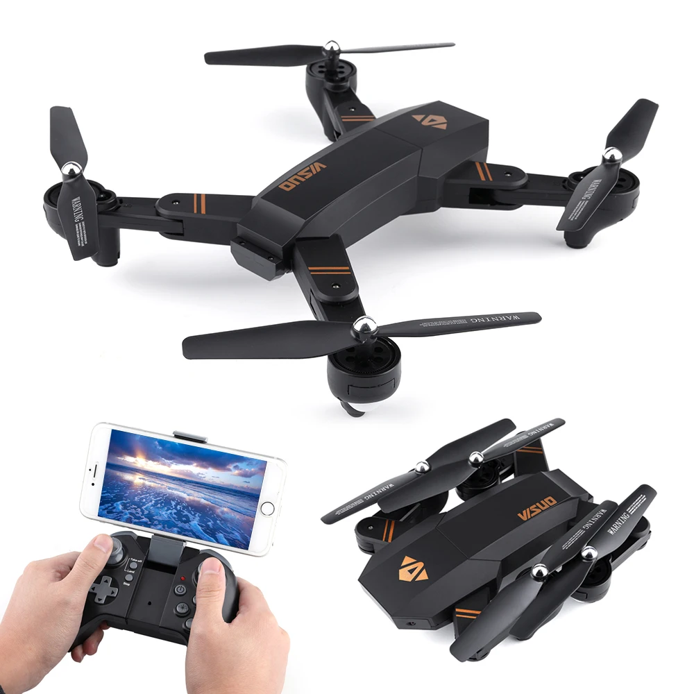 

RC Drone XS809W XS809HW Mini Foldable Selfie Drone with Wifi FPV 2MP HD Camera Altitude Hold Quadcopter Vs JJRC H37 For Boys toy