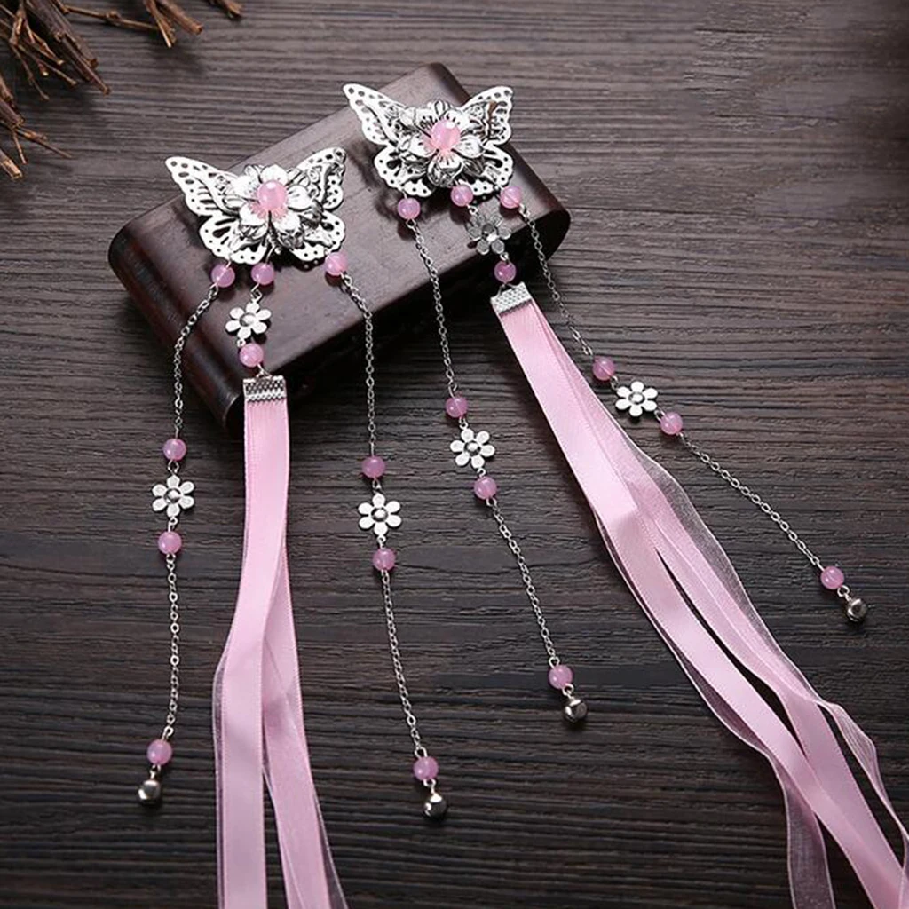 MagiDeal Ancient Traditional Chinese Hair Clip Bridal Wedding Head Jewellery