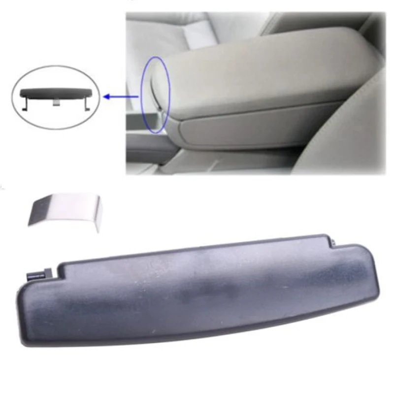 JX-LCLYL Car Black Console Center Armrest Lid Cover Latch Clip For 05-11 Audi A6 C6