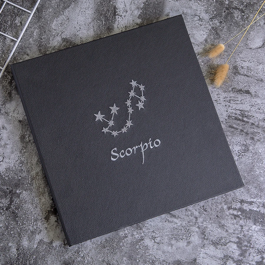 

Large Photo Albums 200 Photos Children Bts Romantic Handmade Constellation Album Photo Wedding Christmas Diy Scrapbook 50Z019