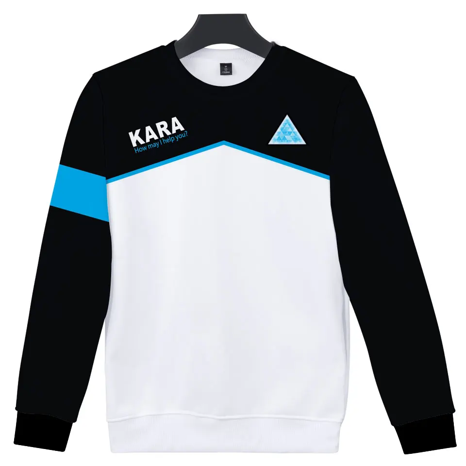 aikooki BTS Detroit Become Human Neutral Casual Unisex Sweatshirt Wear Games Human Body 3D Print Sweatshirt XXS 4XL
