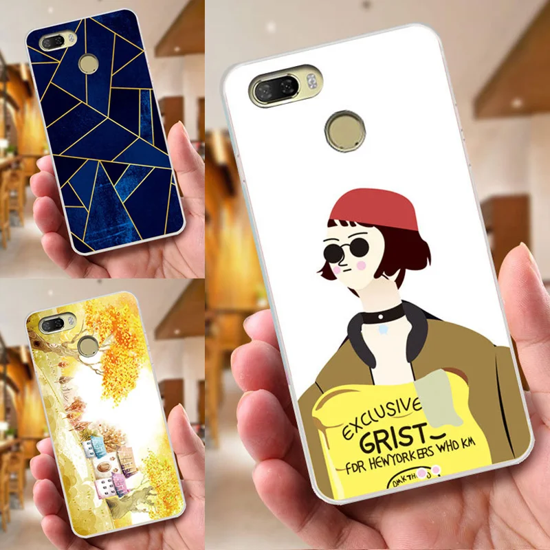 LEN1553_7_Painted Phone Case for Lenovo K5 Play 5.7 inch Soft Silicone Case
