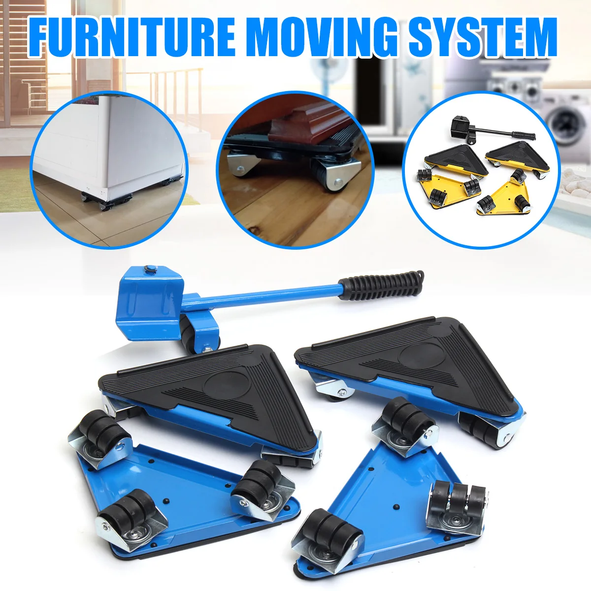 Buy Durable Furniture Moving System With Lifter Tool