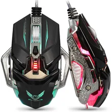 Wired Mouse 6 Buttons Silent Ergonomic Usb Gamer Mouse Mice Computer Laptop Professional Gaming Mouse 4000dpi Adjustable F1