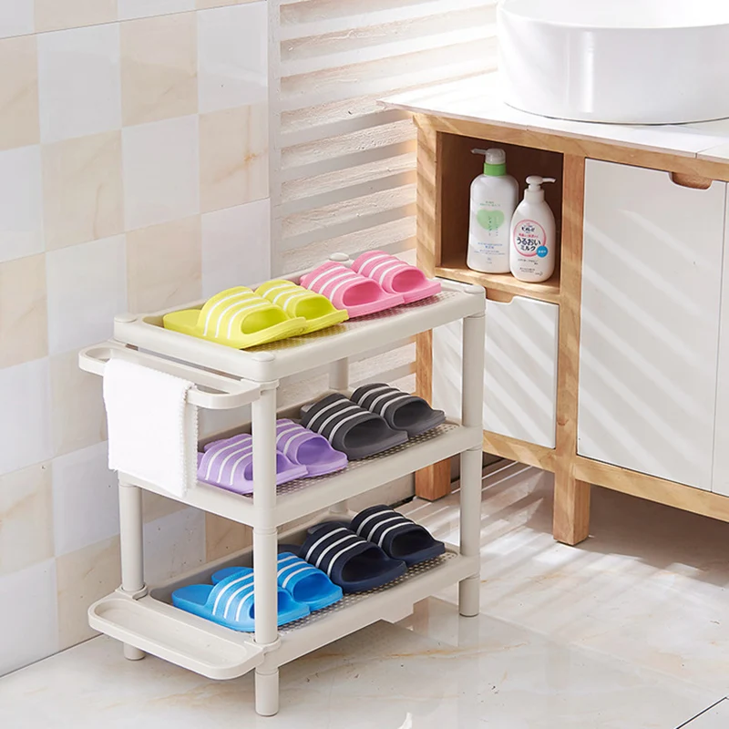 Buy Simple plastic shoe storey shoe racks