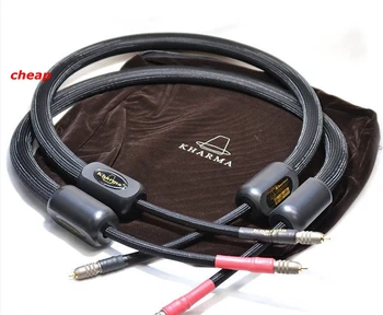 

Free shippping Kharma KIC-GR-1B Grand Reference audio RCA cable interconnect cable with RCA connector plug