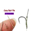 JIGEECARP 10PCS High Carbon Steel Carp Fishing Bait Pin Pop Up Boilie Insert Spike Hook for Hair Rig Terminal Accessories S M L ► Photo 3/6