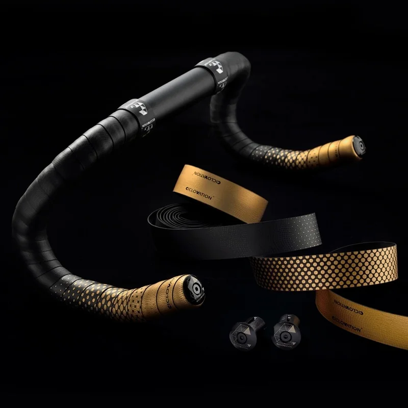 Najtaniej Ciclovation Handle taśma na kierownicę zaawansowana taśma na kierownicę ze skórzanym dotykowym żelem droga rowerowa taśma na kierownicę rower wyścigowy Wrap akcesoria