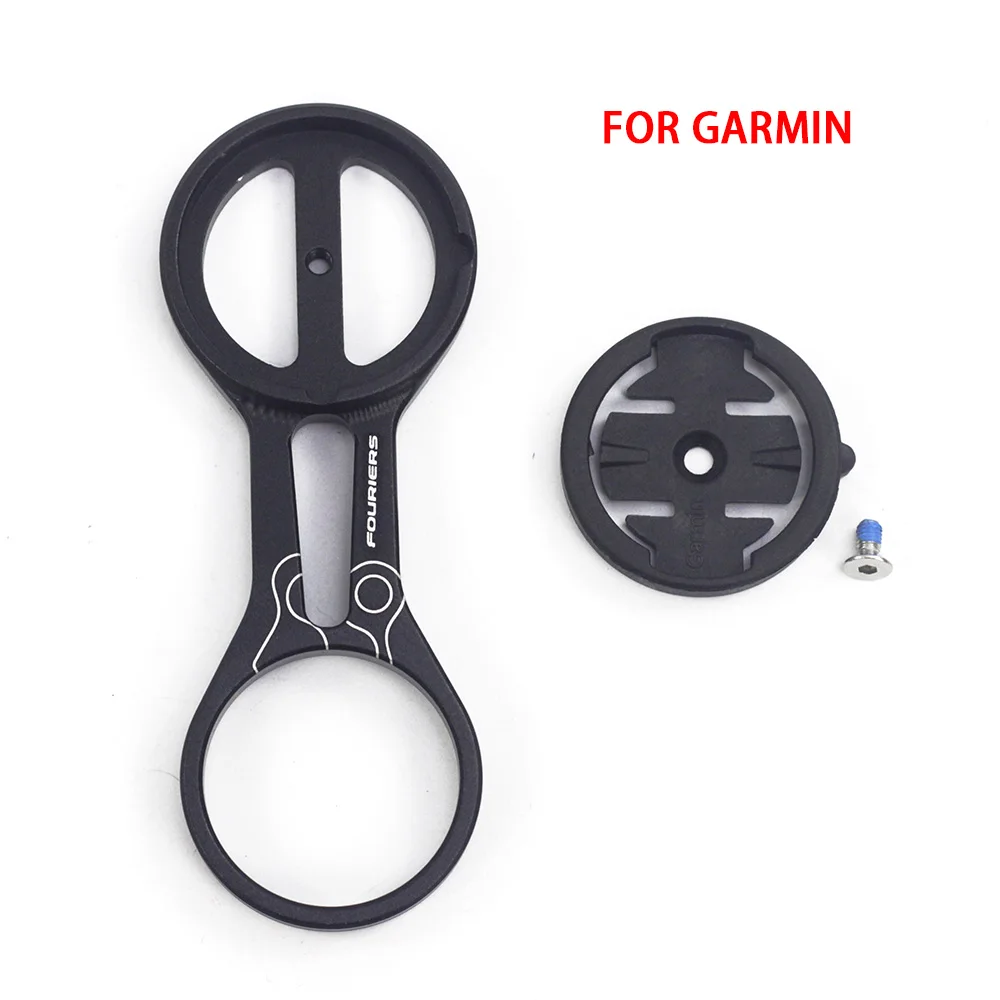 for Garmin Fouriers велосипед стволовых компьютерное крепление для GARMIN WAHOO elemnt Болт Мини я gps порты и разъёмы BRYTON MIO вилы трубки Steerer компьютер gps крепление - Цвет: for Garmin