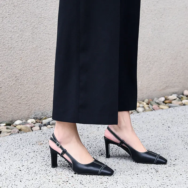 Cuir Avec En Mot Talons Été Dames un 0wONknP8X