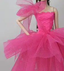 Последние для Барби одежда много принцесса куклы Барби торжественное платье barbie Одежда и аксессуары платья вечернее платье подарки