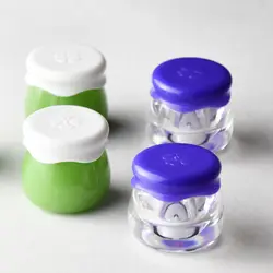 30x10 мл красочные фрукты женский крем Jar акрил лосьон для ухода за кожей косметическая упаковка для бутылки может зеленый и размытие оптовая
