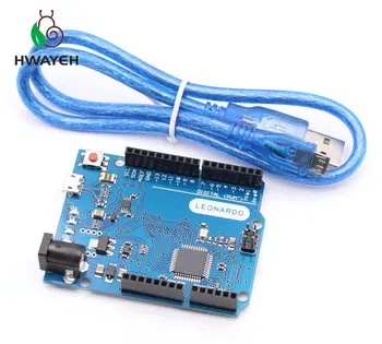 

Leonardo R3 Microcontroller Atmega32u4 Development Board With USB Cable Compatible for arduino DIY Starter Kit
