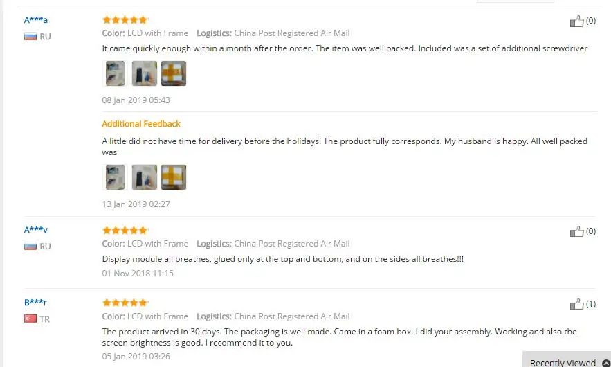Lenovo Vibe X2 LCD Feedback