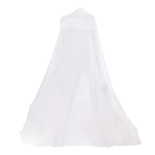 Детская круглая кружевная кроватка с насекомыми, сеточка, занавеска, купол, полиэфирное постельное белье, москитная сетка, детское постельное белье, кроватка, сетка, складная