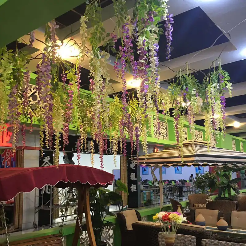 Home Garden Wedding Party Faux Greenery Ceiling Wall Decor