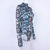 blue Snake Skin