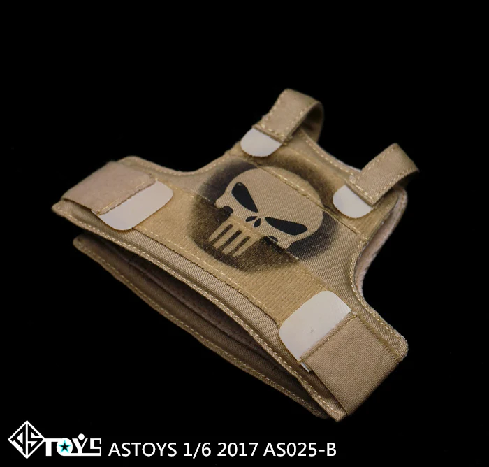 ASTOYS AS025 A/B 1/6 The Punisher жилет с черепами Props для 12 дюймовых коллекционных экшн фигурок