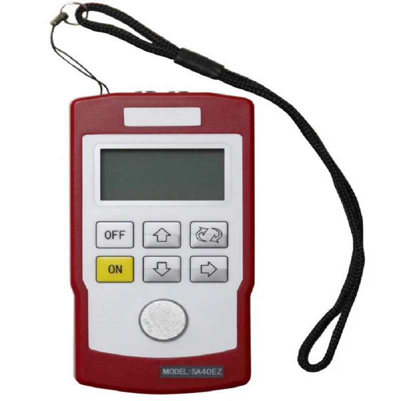 US $280.32 Hot Sale Digital Handheld Ultrasonic Tester 07 300mm Metal Thickness Gauge Ultrasonic Meter 4 Digits LCD Backlight Display
