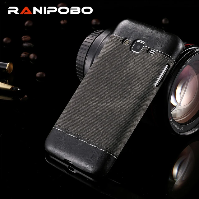 Best Offers Leather Covers For Samsung Galaxy A3 A5 J3 J5 J7 2015 Luxury Deluxe PU Leather Canvas Wallet Case Cowboy Man Canvas Phone Case