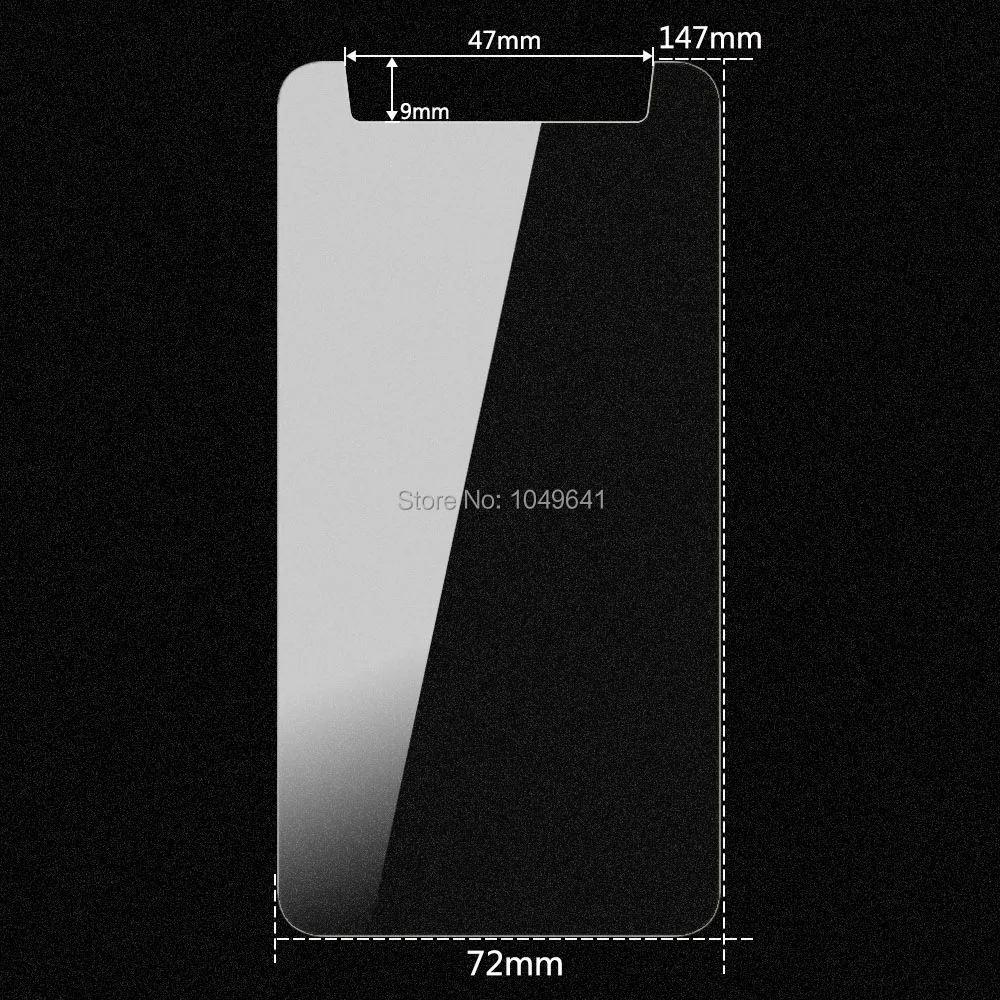 Универсальное закаленное стекло для 4,5 4,7 5,0-5,5 дюйма, ультратонкая Защитная пленка для экрана HD 9H 2.5D lcd для мобильного телефона