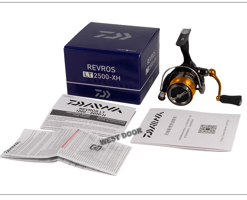 DAIWA REVROS LT 1000XH 2000XH 2500XH 3000CXH 4000CXH 5000CXH 6000H спиннинговая Рыболовная катушка сделано во Вьетнаме