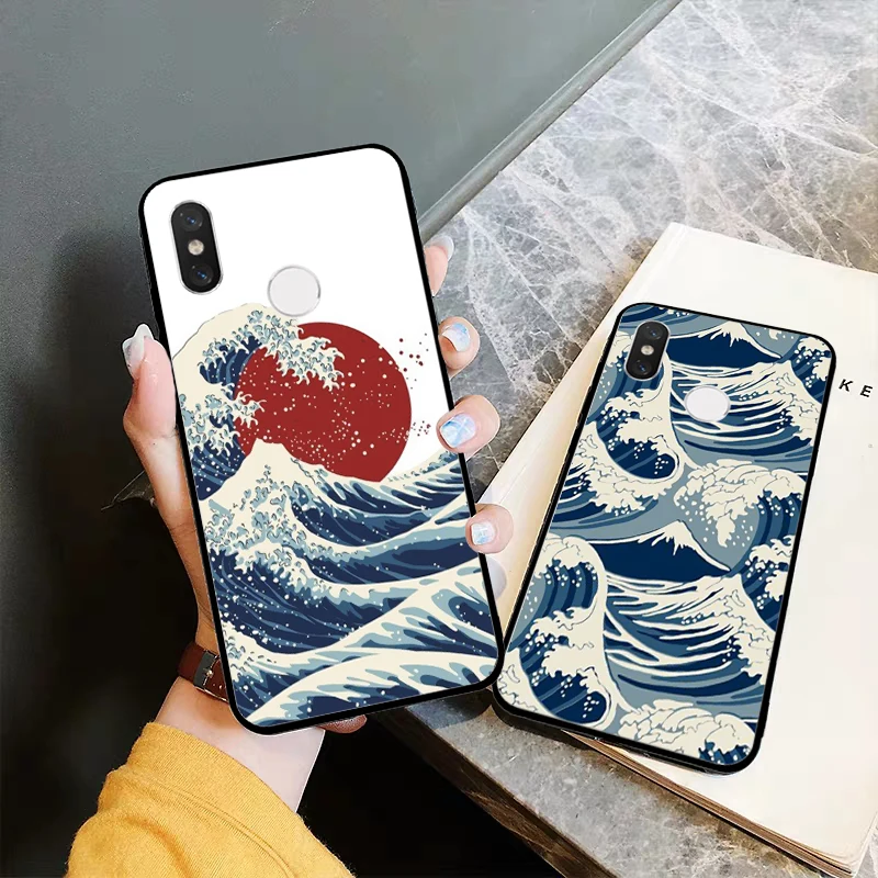 Силиконовый чехол Lavaza Hokusai The Great Wave off Kanagawa для Xiaomi Redmi 4A 4X5 5A 6 6A 7 7A 8 8A K20 Pro Plus S2 Go