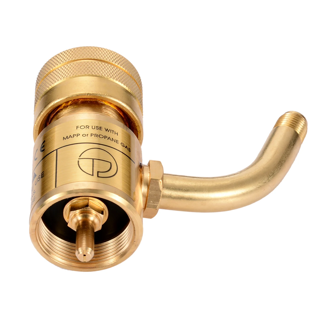 Mayitr Gas Welding Torch Mapp Self Ignition Turbo Torch Propane Brazing Soldering Welding Plumbing Burner Heating Gold