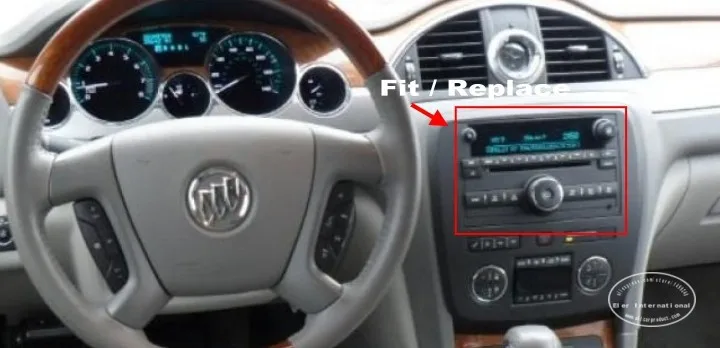 Perfect Liandlee For Buick Enclave 2008~2013 2 din Car GPS Android Radio Navi Navigation Maps DVD player HD Screen OBD2 Camera TV 1