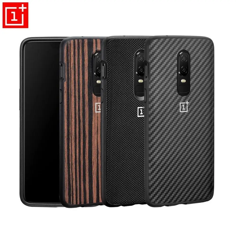 OnePlus 6/6 T песчаник силиконовый нейлоновый Karbon бампер кожаный чехол для One plus 6/6 T One plus 6T OP6T чехол