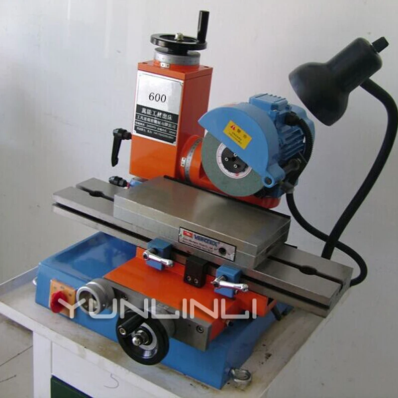 

Surface Grinding Machine 220V Universal Tool Grinder End Mill Sharpener with 130*520mm Table Area 600 type