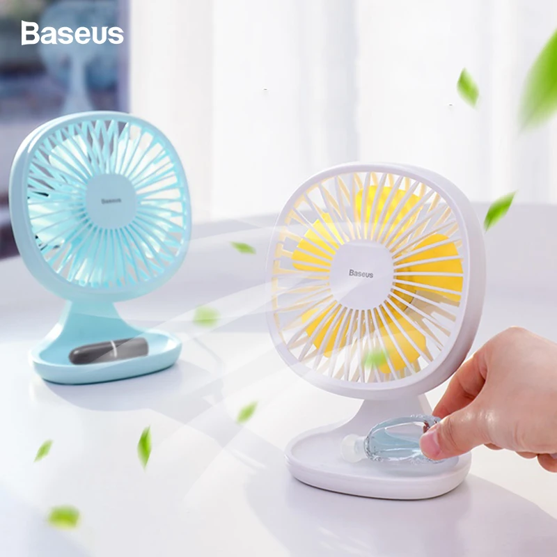 

Baseus Portable USB Fan 3-Speed Mini Fan For Office Gadgets Desktop Desk Electric Small Fan Summer Cooler Cooling Fan Ventilador