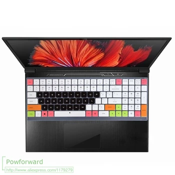 

For MECHREVO Z2 Mechanical Revolution Deep Sea Ghost Z2 15.6 inch Silicone Keyboard Cover Skin Protector